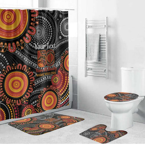 NAIDOC Week 50 Years Deadly Personalised Bathroom Set Aboriginal Art