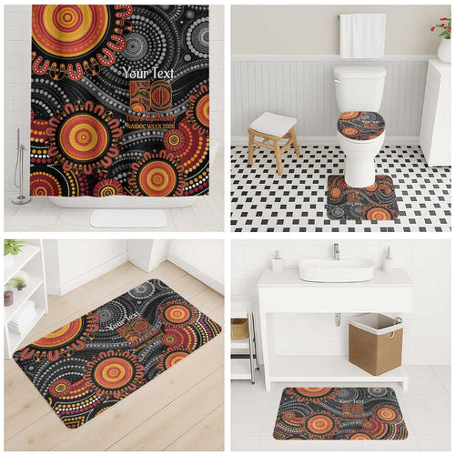 NAIDOC Week 50 Years Deadly Personalised Bathroom Set Aboriginal Art