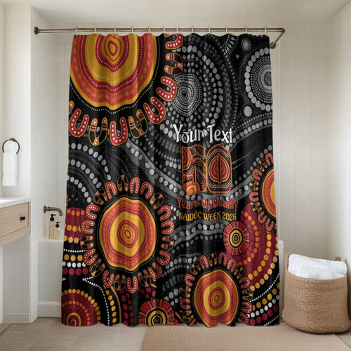 NAIDOC Week 50 Years Deadly Personalised Bathroom Set Aboriginal Art