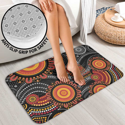 NAIDOC Week 50 Years Deadly Personalised Bathroom Set Aboriginal Art