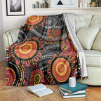 NAIDOC Week 50 Years Deadly Personalised Blanket Aboriginal Art