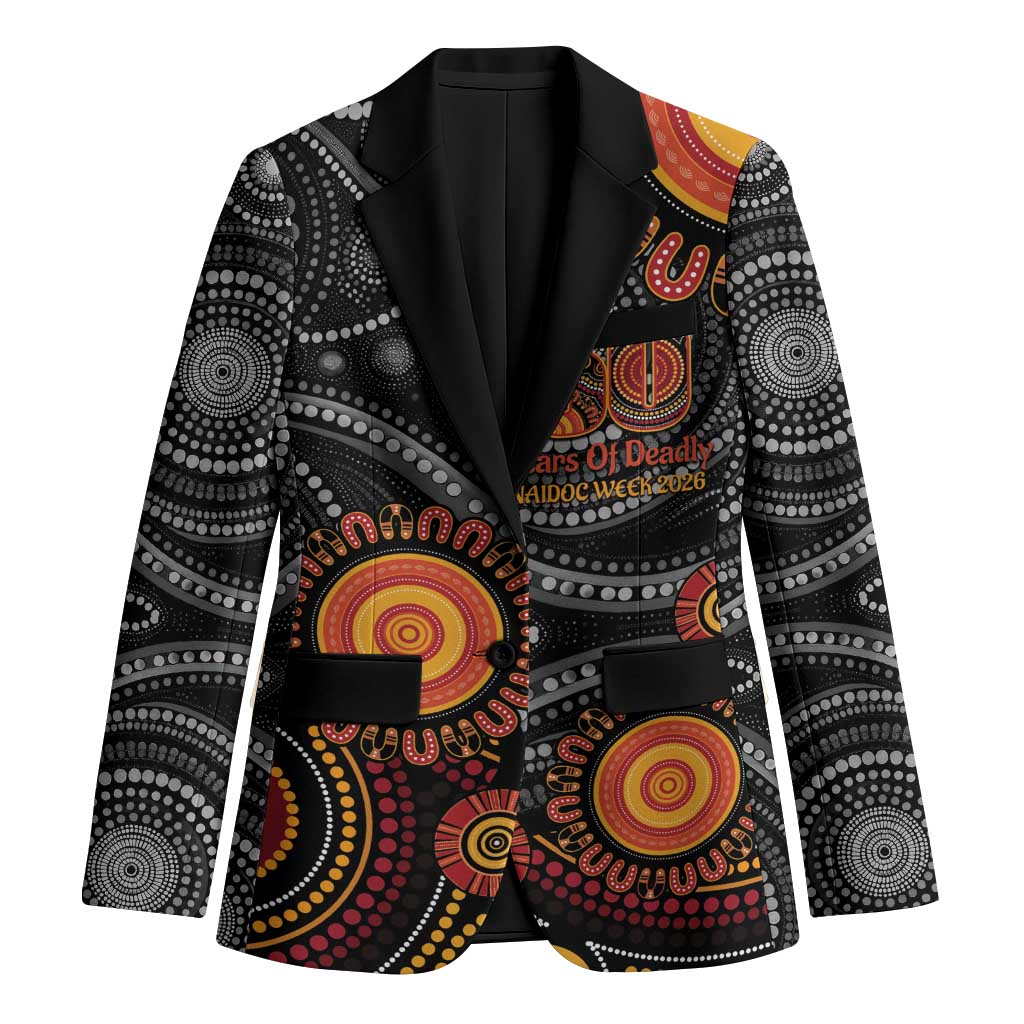 NAIDOC Week 50 Years Deadly Personalised Blazer Aboriginal Art