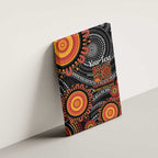 NAIDOC Week 50 Years Deadly Personalised Canvas Wall Art Aboriginal Art