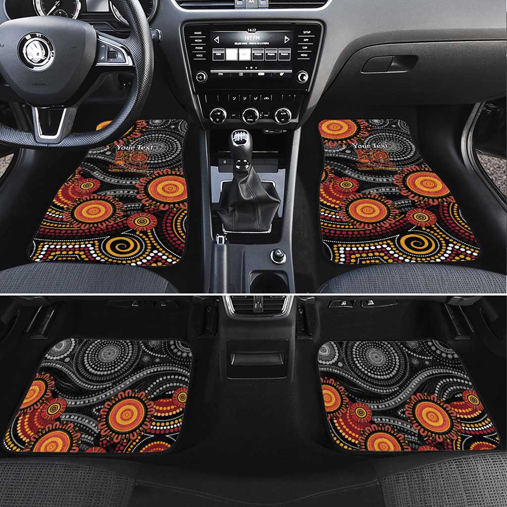 NAIDOC Week 50 Years Deadly Personalised Car Mats Aboriginal Art