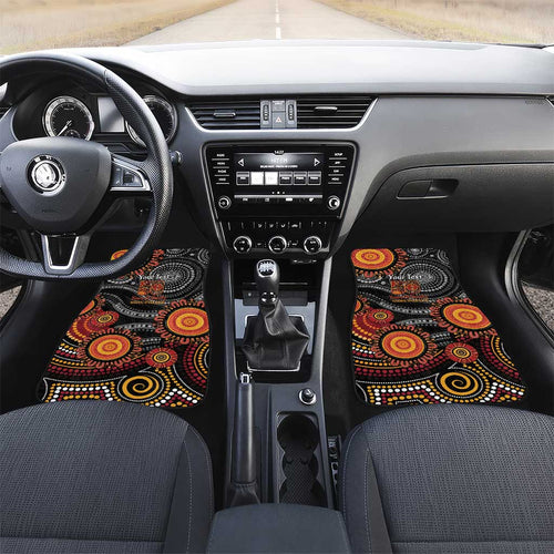 NAIDOC Week 50 Years Deadly Personalised Car Mats Aboriginal Art