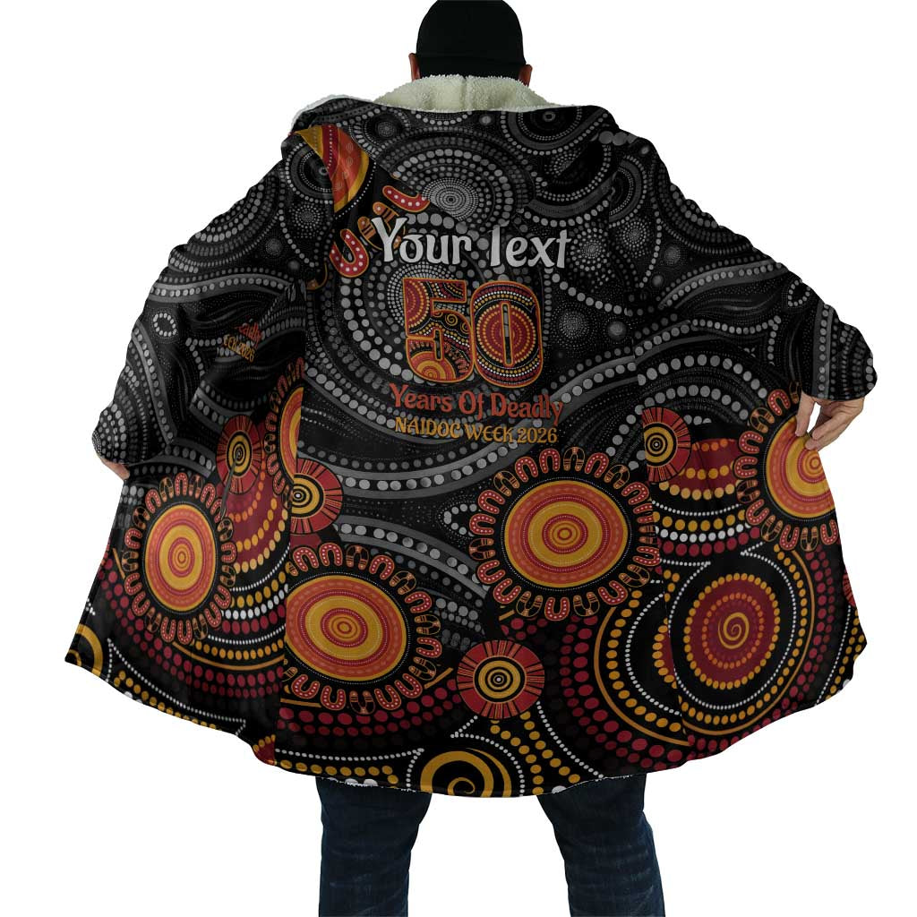 NAIDOC Week 50 Years Deadly Personalised Cloak Aboriginal Art