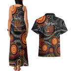 NAIDOC Week 50 Years Deadly Personalised Couples Matching Tank Maxi Dress and Hawaiian Shirt Aboriginal Art