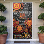 NAIDOC Week 50 Years Deadly Personalised Door Cover Aboriginal Art