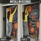 NAIDOC Week 50 Years Deadly Personalised Door Cover Aboriginal Art