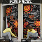 NAIDOC Week 50 Years Deadly Personalised Door Cover Aboriginal Art