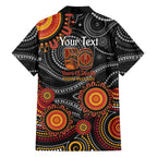NAIDOC Week 50 Years Deadly Personalised Family Matching Short Sleeve Bodycon Dress and Hawaiian Shirt Aboriginal Art