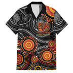 NAIDOC Week 50 Years Deadly Personalised Family Matching Tank Maxi Dress and Hawaiian Shirt Aboriginal Art