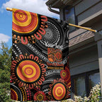 NAIDOC Week 50 Years Deadly Personalised Garden Flag Aboriginal Art