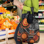 NAIDOC Week 50 Years Deadly Personalised Grocery Bag Aboriginal Art