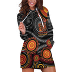 NAIDOC Week 50 Years Deadly Personalised Hoodie Dress Aboriginal Art