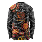NAIDOC Week 50 Years Deadly Personalised Long Sleeve Shirt Aboriginal Art