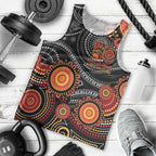 NAIDOC Week 50 Years Deadly Personalised Men Tank Top Aboriginal Art