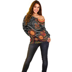 NAIDOC Week 50 Years Deadly Personalised Off Shoulder Sweater Aboriginal Art
