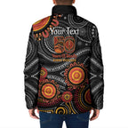 NAIDOC Week 50 Years Deadly Personalised Padded Jacket Aboriginal Art