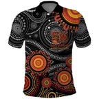 NAIDOC Week 50 Years Deadly Personalised Polo Shirt Aboriginal Art