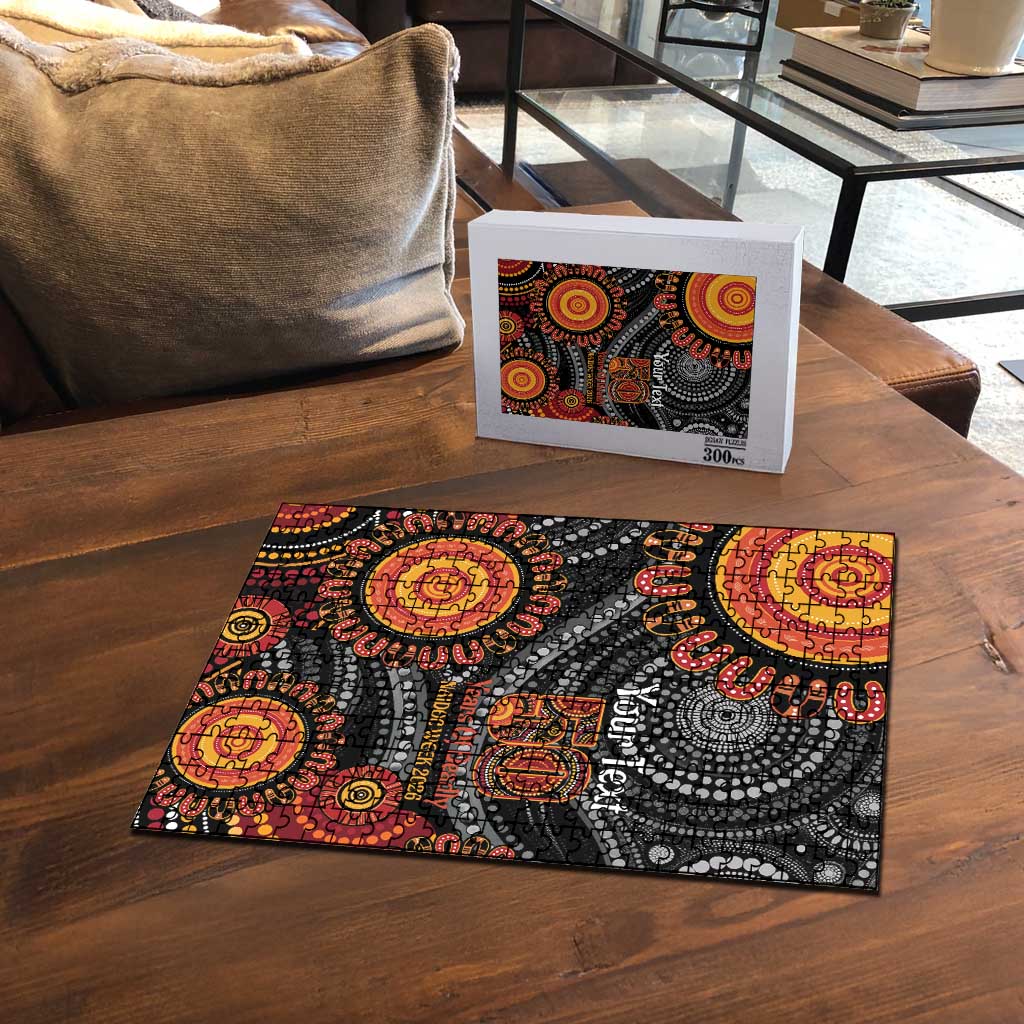 NAIDOC Week 50 Years Deadly Personalised Puzzle Aboriginal Art