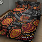 NAIDOC Week 50 Years Deadly Personalised Quilt Bed Set Aboriginal Art