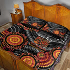 NAIDOC Week 50 Years Deadly Personalised Quilt Bed Set Aboriginal Art