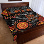 NAIDOC Week 50 Years Deadly Personalised Quilt Bed Set Aboriginal Art