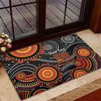 NAIDOC Week 50 Years Deadly Personalised Rubber Doormat Aboriginal Art
