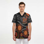 NAIDOC Week 50 Years Deadly Personalised Scrub Top Aboriginal Art