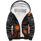 NAIDOC Week 50 Years Deadly Personalised Sherpa Hoodie Aboriginal Art
