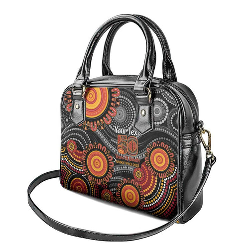 NAIDOC Week 50 Years Deadly Personalised Shoulder Handbag Aboriginal Art