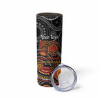 NAIDOC Week 50 Years Deadly Personalised Skinny Tumbler Aboriginal Art