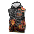 NAIDOC Week 50 Years Deadly Personalised Sleeveless Hoodie Aboriginal Art