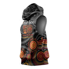 NAIDOC Week 50 Years Deadly Personalised Sleeveless Hoodie Aboriginal Art