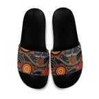 NAIDOC Week 50 Years Deadly Personalised Slide Sandals Aboriginal Art