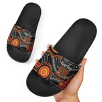 NAIDOC Week 50 Years Deadly Personalised Slide Sandals Aboriginal Art