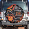 NAIDOC Week 50 Years Deadly Personalised Spare Tire Cover Aboriginal Art