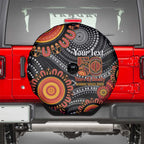 NAIDOC Week 50 Years Deadly Personalised Spare Tire Cover Aboriginal Art
