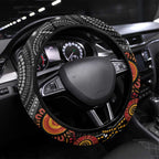 NAIDOC Week 50 Years Deadly Steering Wheel Cover Aboriginal Art