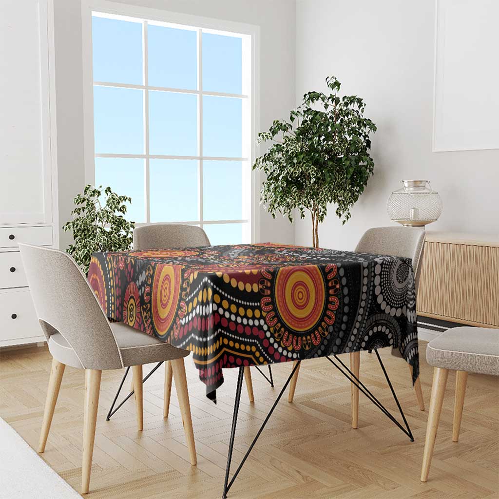 NAIDOC Week 50 Years Deadly Personalised Tablecloth Aboriginal Art