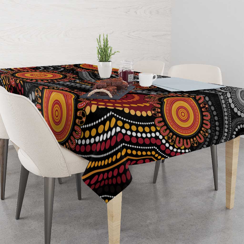 NAIDOC Week 50 Years Deadly Personalised Tablecloth Aboriginal Art