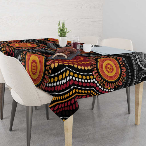 NAIDOC Week 50 Years Deadly Personalised Tablecloth Aboriginal Art