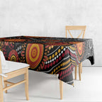 NAIDOC Week 50 Years Deadly Personalised Tablecloth Aboriginal Art