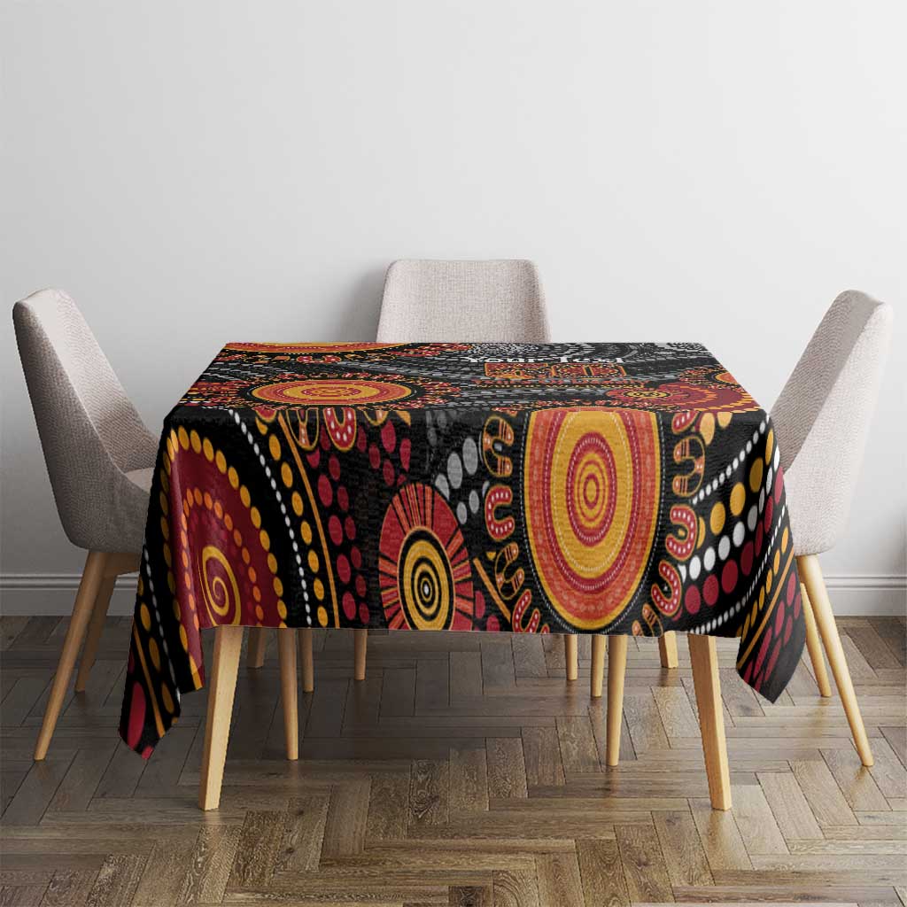 NAIDOC Week 50 Years Deadly Personalised Tablecloth Aboriginal Art