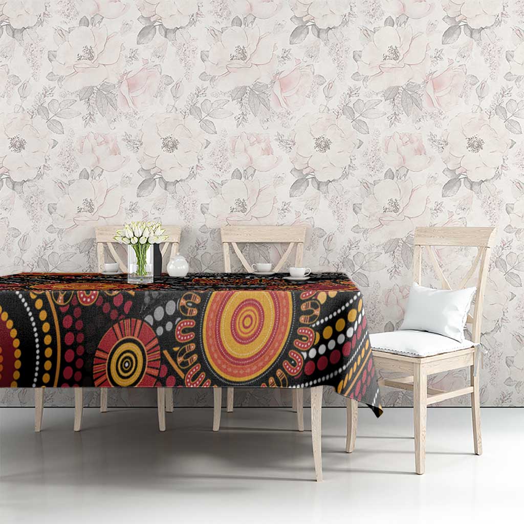 NAIDOC Week 50 Years Deadly Personalised Tablecloth Aboriginal Art