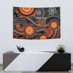 NAIDOC Week 50 Years Deadly Personalised Tapestry Aboriginal Art