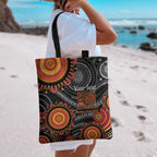 NAIDOC Week 50 Years Deadly Personalised Tote Bag Aboriginal Art