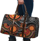 NAIDOC Week 50 Years Deadly Personalised Travel Bag Aboriginal Art