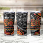 NAIDOC Week 50 Years Deadly Personalised Tumbler Cup Aboriginal Art